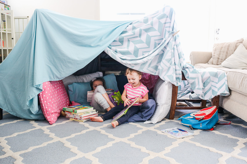 Family Activities to Do at Home - Fort