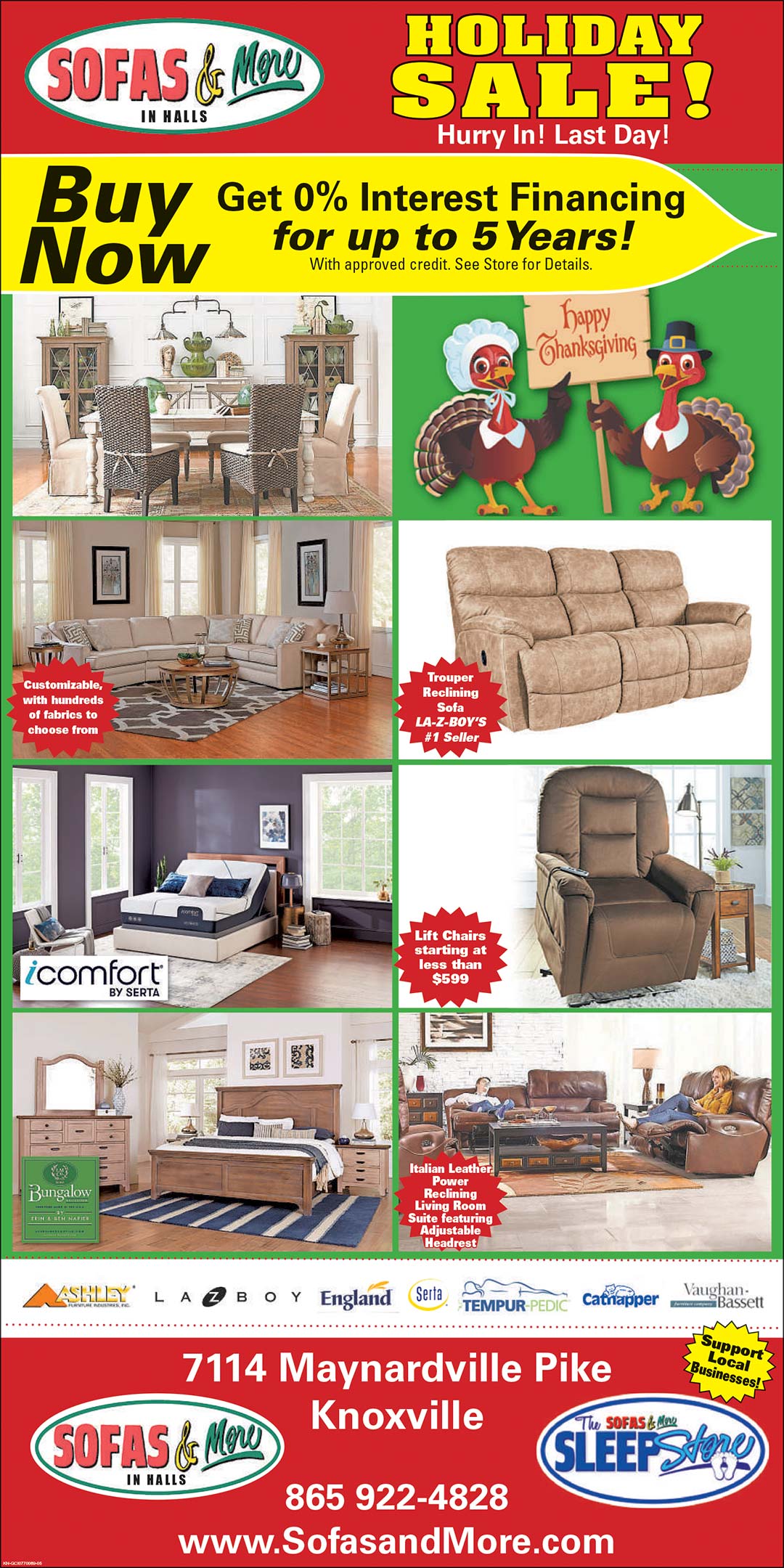 Holiday Sale 2021 Sofas & More